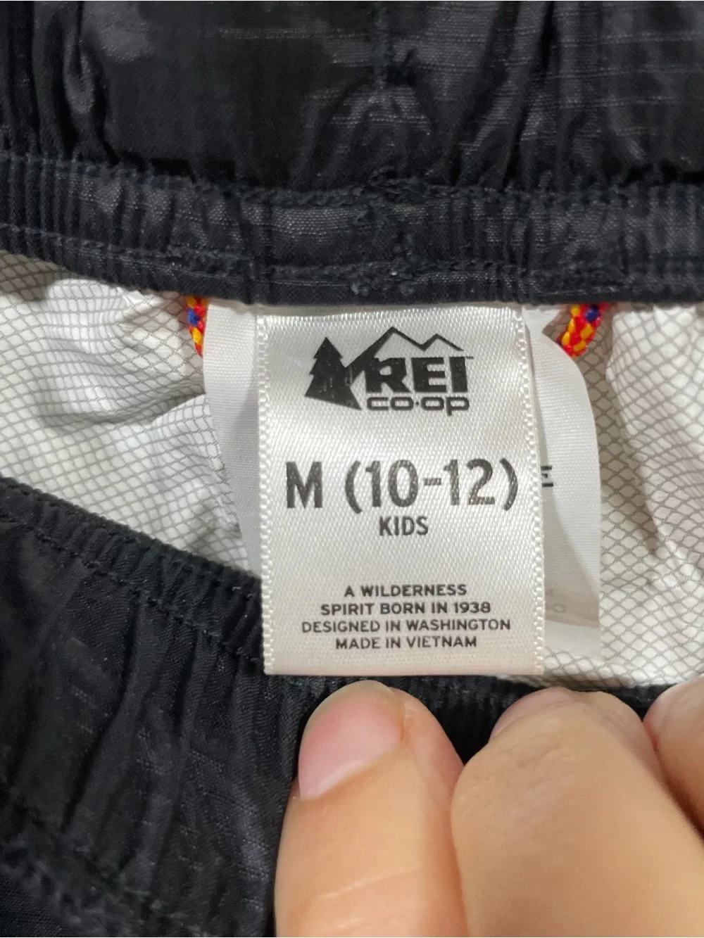 REI Black Kids Casual Track Pants